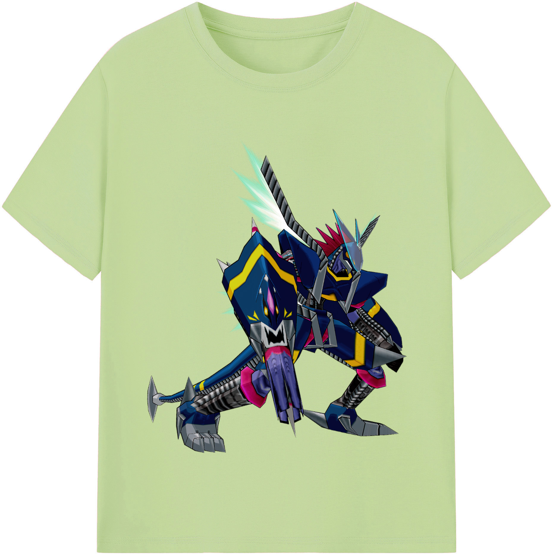 （画像用） Digimon デジタルモンスター/デジモン 綿100％半袖Tシャツ（フロントプリント）